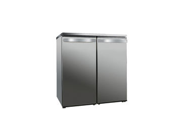 150L ανοξείδωτη δίπλα-δίπλα ικανότητα αποθήκευσης ψυγείων ευπροσάρμοστη